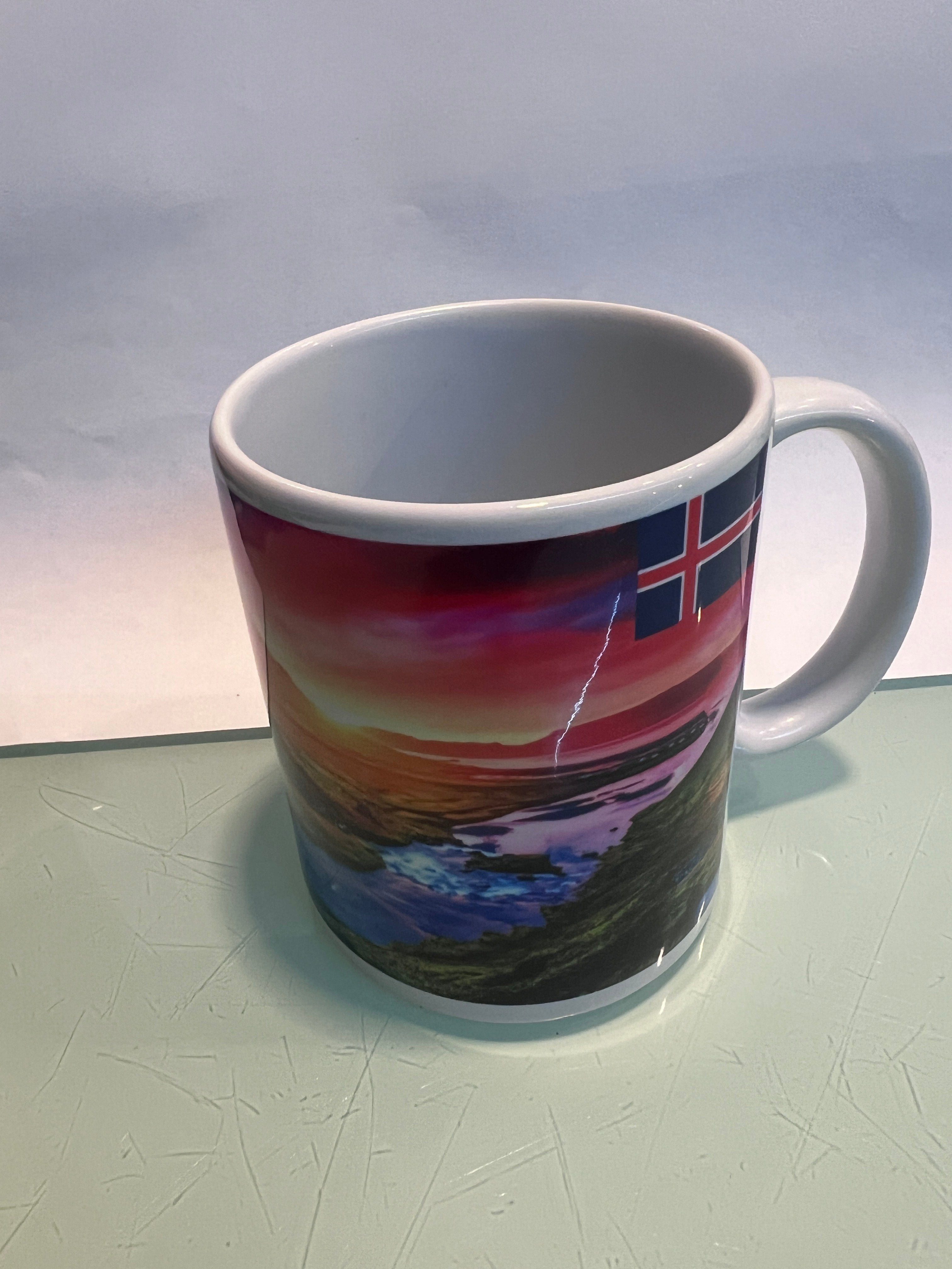 Iceland landscape cup Iceland landscape cup